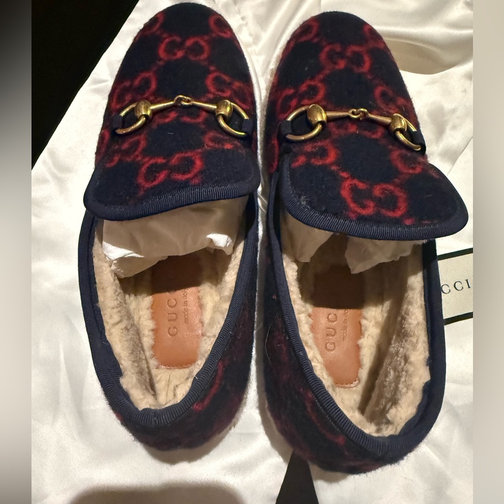 Gucci Shearling Lined Espadrilles - image 6